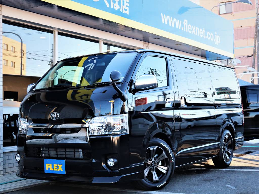 新車未登録ハイエースＶスーパーＧＬ５人乗り、特別仕様車ダークプライム２ＷＤディーゼルターボ車♪