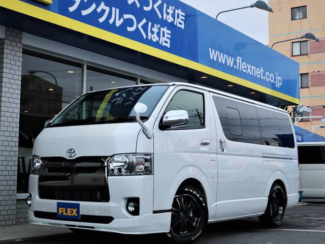 平成３０年ハイエースＶスーパーＧＬ５人乗り、特別仕様車ダークプライム！試乗車、事前ご予約が必須です。