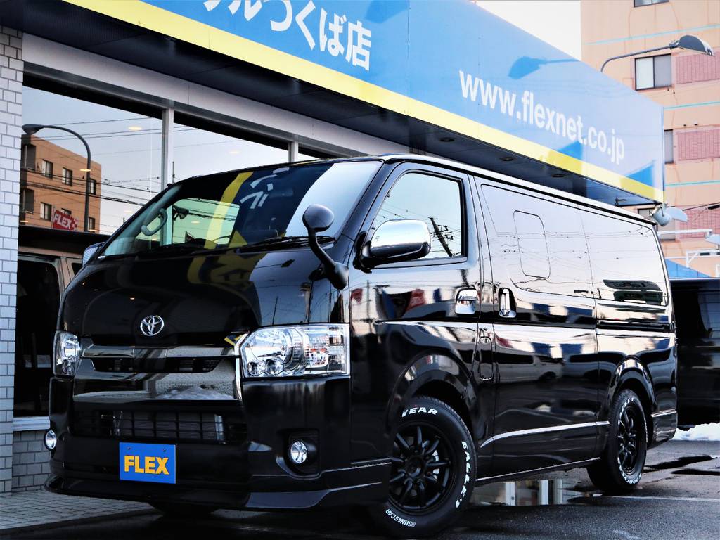 新車未登録ハイエースＶスーパーＧＬ５人乗り、特別仕様車ダークプライム！２ＷＤガソリン車♪