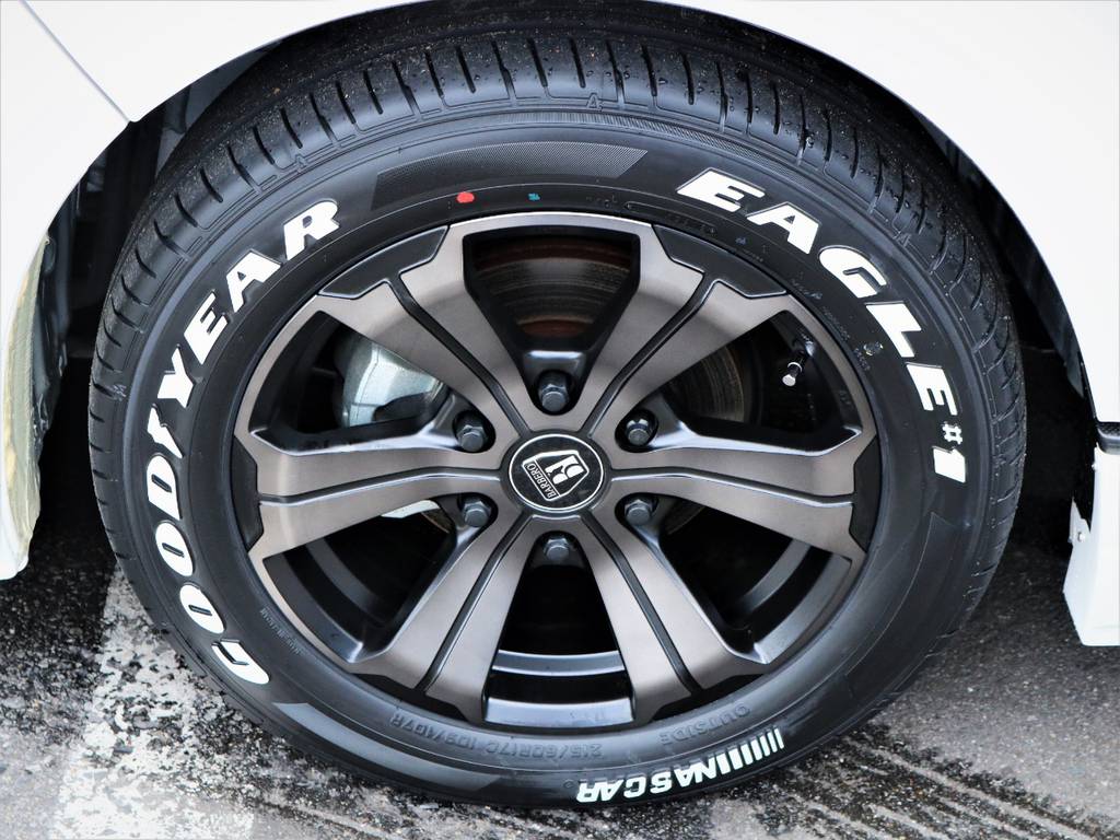バルベロ１７インチアルミホイール、ナスカータイヤ！