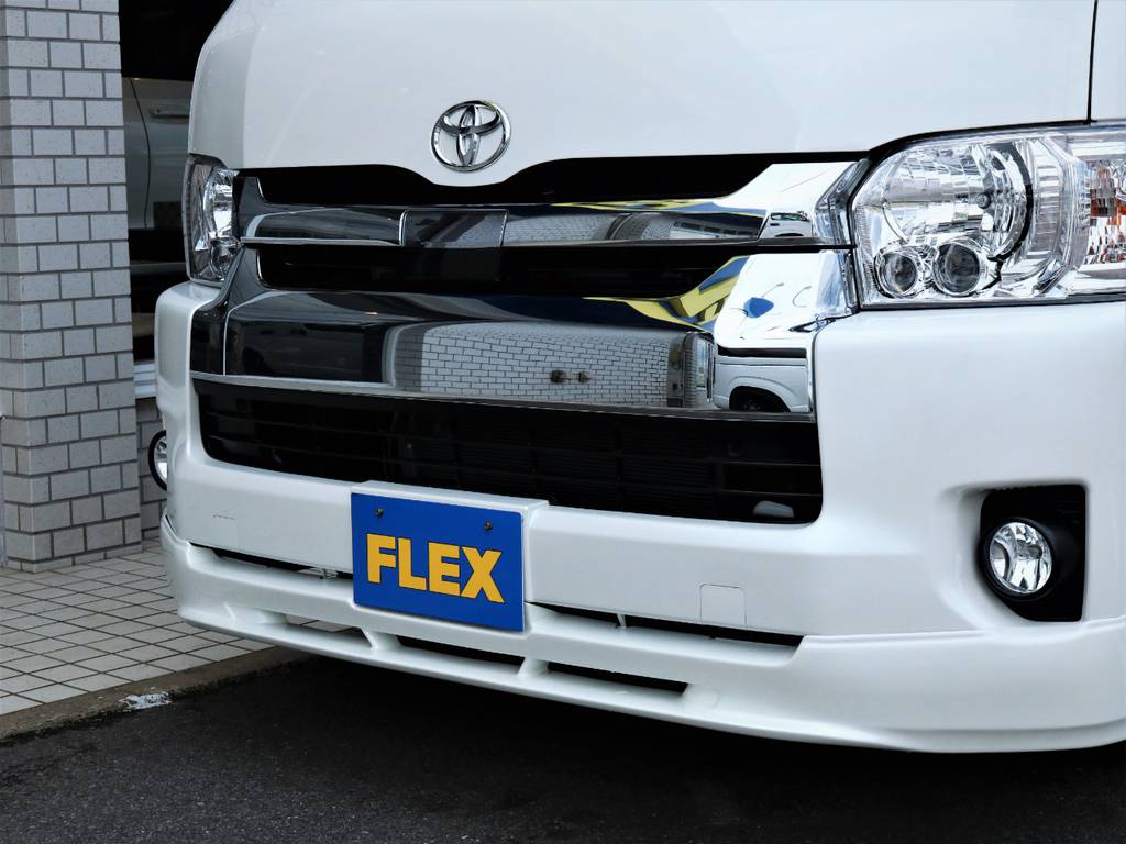 ＦＬＥＸオリジナルＶＥＲ２フロントスポイラー！