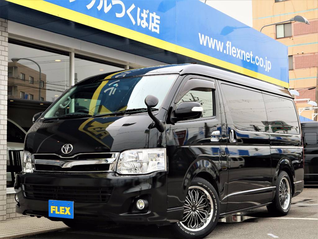 平成２５年ハイエースＷ「ＧＬ」１０人乗り、４ＷＤガソリン車！内装アレンジ車輌入庫致しました♪