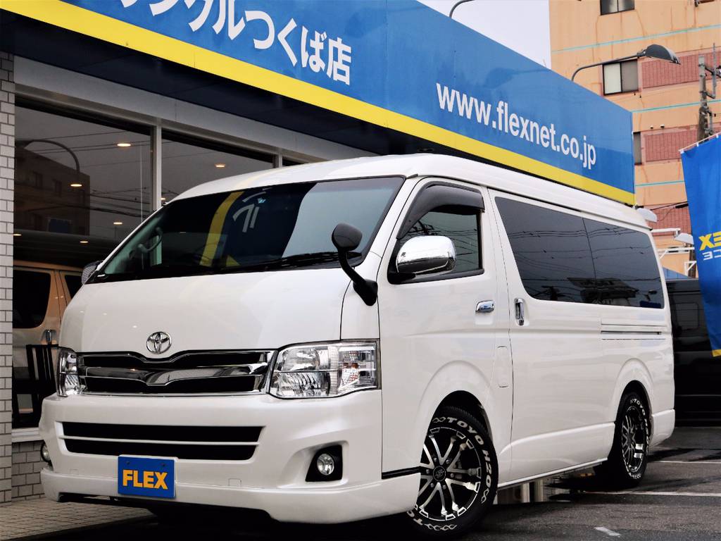 平成２５年ハイエースＷ「ＧＬ」１０人乗り２ＷＤガソリン車！ファミリーに大人気の内装アレンジが入庫致しました♪