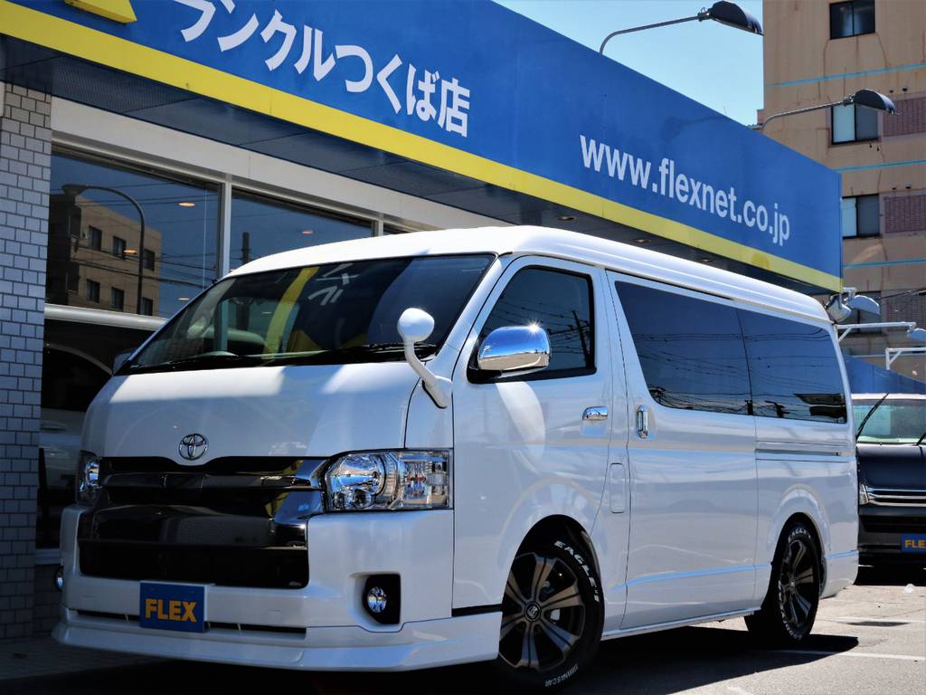 新車未登録ハイエースＶスーパーＧＬ５人乗り、特別仕様車ダークプライム！２ＷＤワイドディーゼル車