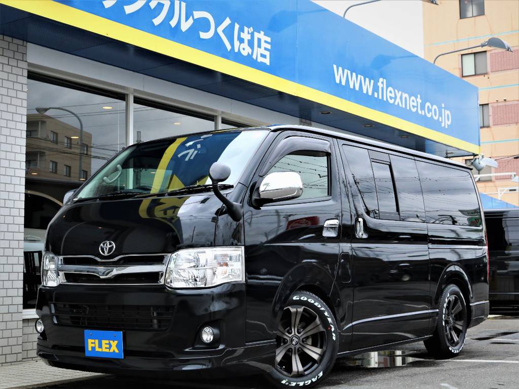 平成２５年ハイエースＶスーパーＧＬ５人乗り、２ＷＤガソリン車！３型後期モデルが入庫致しました♪