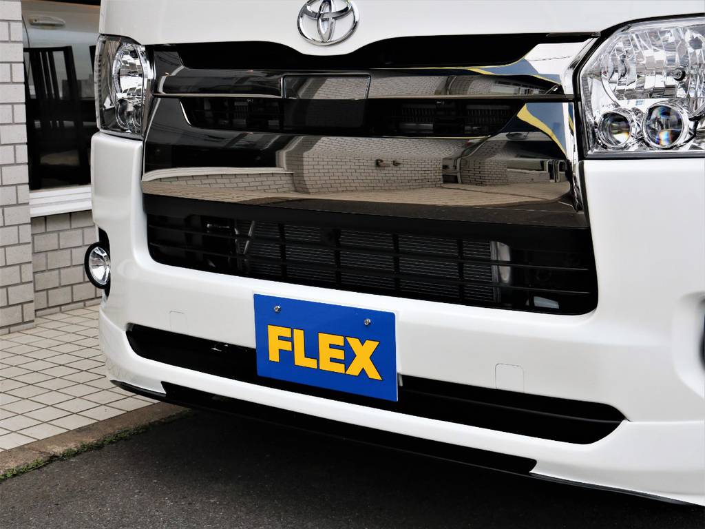 トヨタセーフティー付き！ＦＬＥＸオリジナルフロントスポイラー！