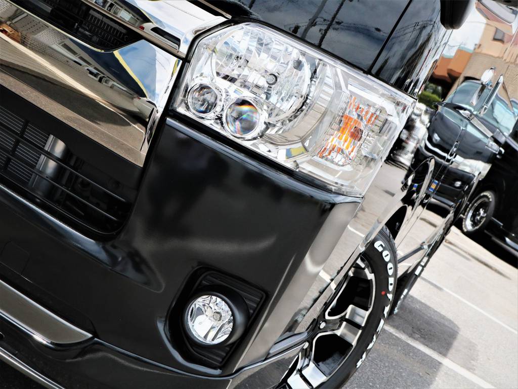 夜間走行に便利なメーカーオプション「ＬＥＤヘッドライト！