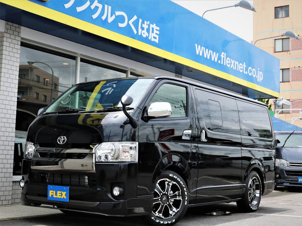 新車未登録ハイエースＶスーパーＧＬ５人乗り特別仕様車「ダークプライム」！新型ディーゼル車♪
