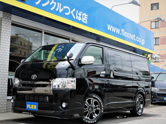 新車未登録ハイエースＶスーパーＧＬ５人乗り特別仕様車「ダークプライム」！新型ディーゼル車♪