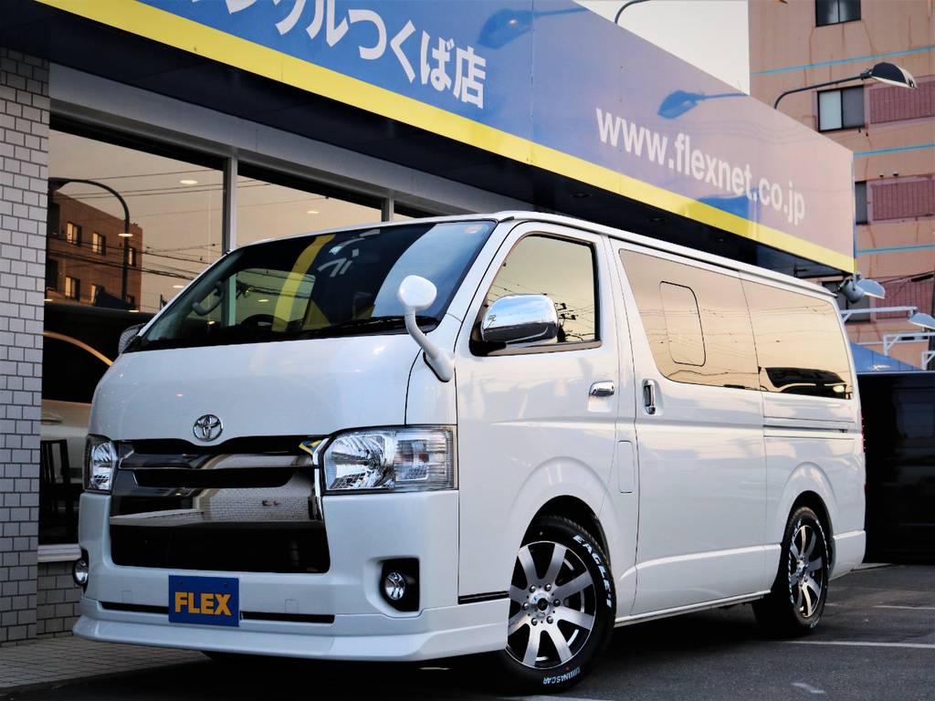 平成２６年ハイエースＶスーパーＧＬ、５人乗り２ＷＤディーゼル車！人気のパールホワイト！ワンオーナー♪