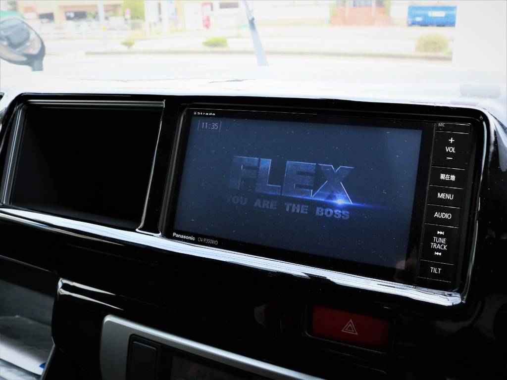 パナソニック製ＳＤナビ、フルセグＴＶ、ＤＶＤ再生可能！