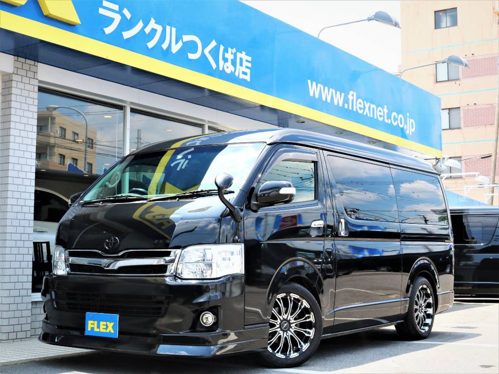 平成２４年ハイエースＷ「ＧＬ」１０人乗り２ＷＤガソリン車！ウエストコースト内装架装♪豪華なキャプテンシート搭載！