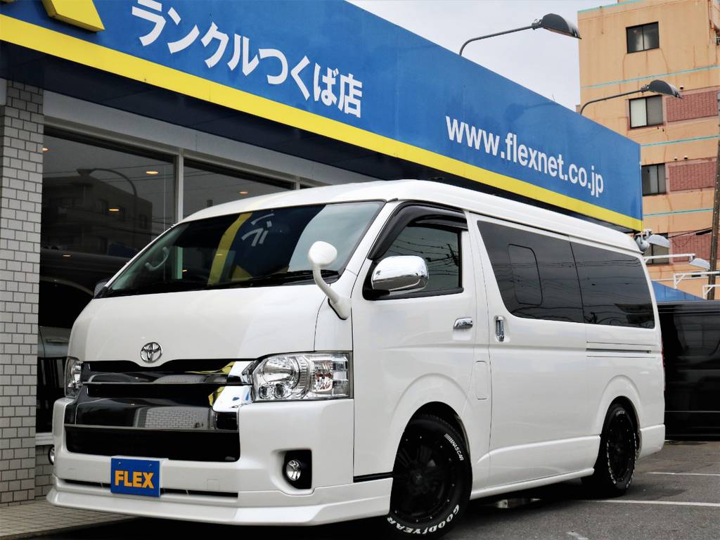 平成２６年ハイエースＶスーパーＧＬ５人乗り、ディーゼル２ＷＤ！ワイドバンが入庫致しました♪