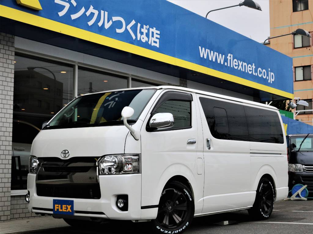 平成２８年ハイエースＶスーパーＧＬ５人乗り２ＷＤディーゼル車！特別仕様車ダークプライム！
