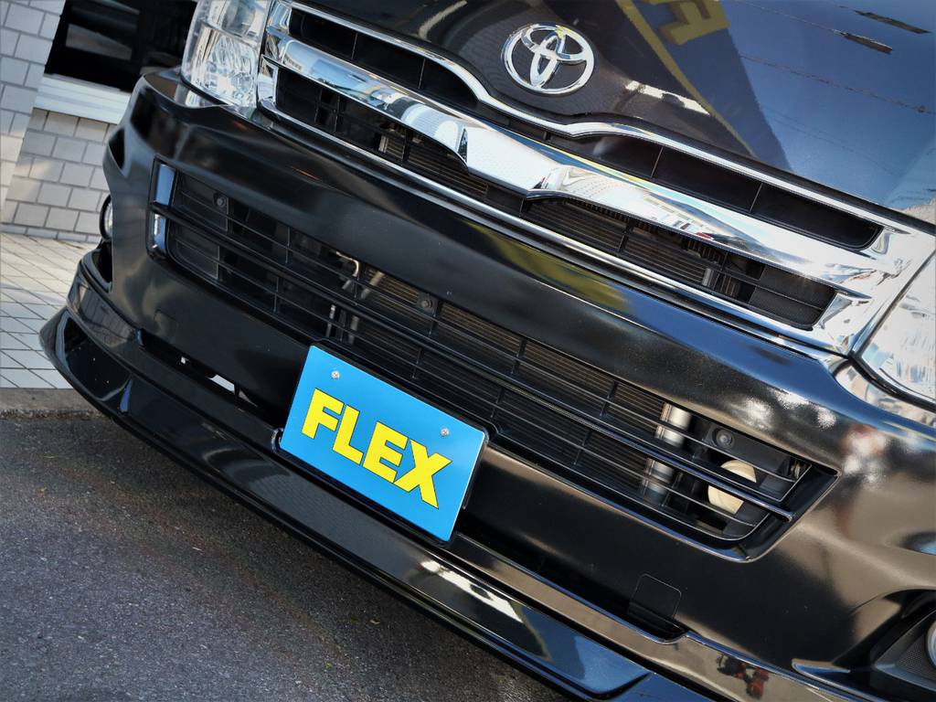 ＦＬＥＸオリジナルデルフィーノラインスポイラー！