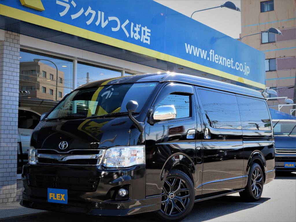 平成２３年ハイエースＷ「ＧＬ」１０人乗り２ＷＤガソリン車！ワンオーナーで綺麗な一台が入庫致しました♪
