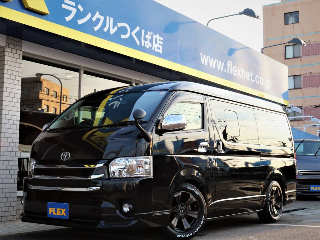 平成２７年ハイエースＶスーパーＧＬ特別仕様車ダークプライム、２ＷＤディーゼル！ワンオーナーで綺麗な一台が入庫しました！