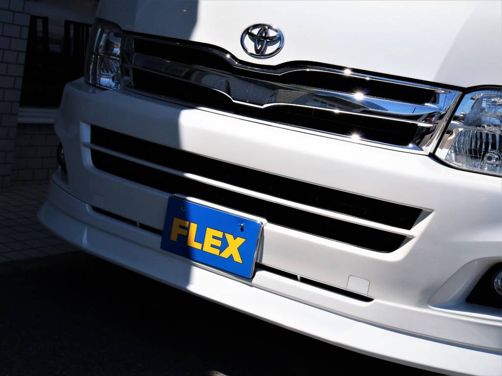 ＦＬＥＸオリジナルデルフィーノラインフロントスポイラー！