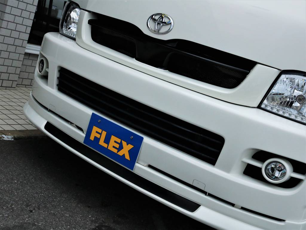 ＦＬＥＸオリジナルフロントスポイラー！