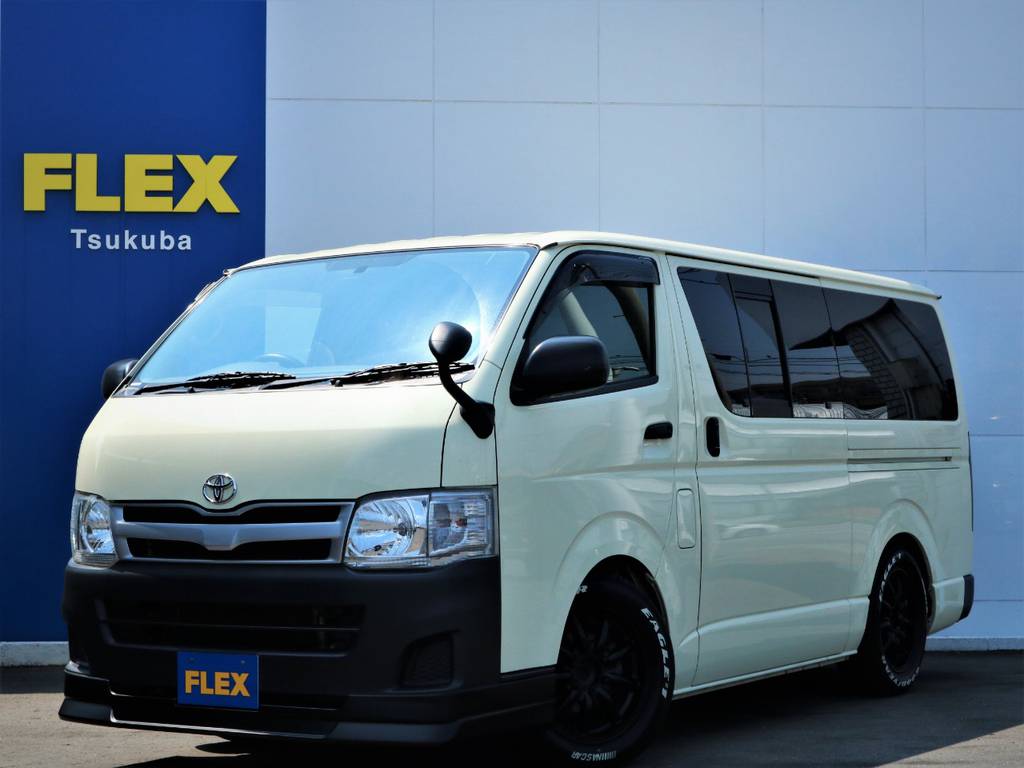 平成２４年ハイエースＶ「ＤＸ」６人乗り、２ＷＤディーゼル車！ライトイエロー、ベッドキットパッケージ♪