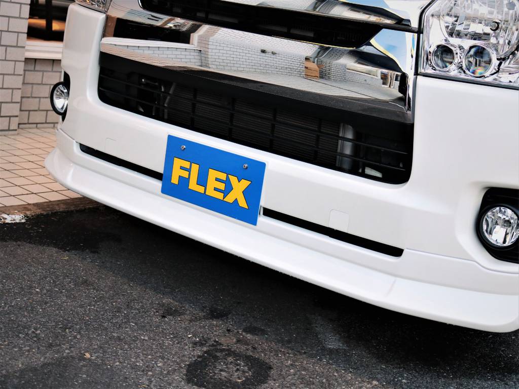 ＦＬＥＸデルフィーノラインフロントスポイラー！