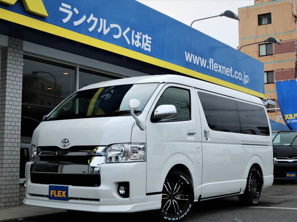 新車未登録ハイエースＷ「ＧＬ」１０人乗り４ＷＤガソリン車！人気のスタンダードが完成致しました♪