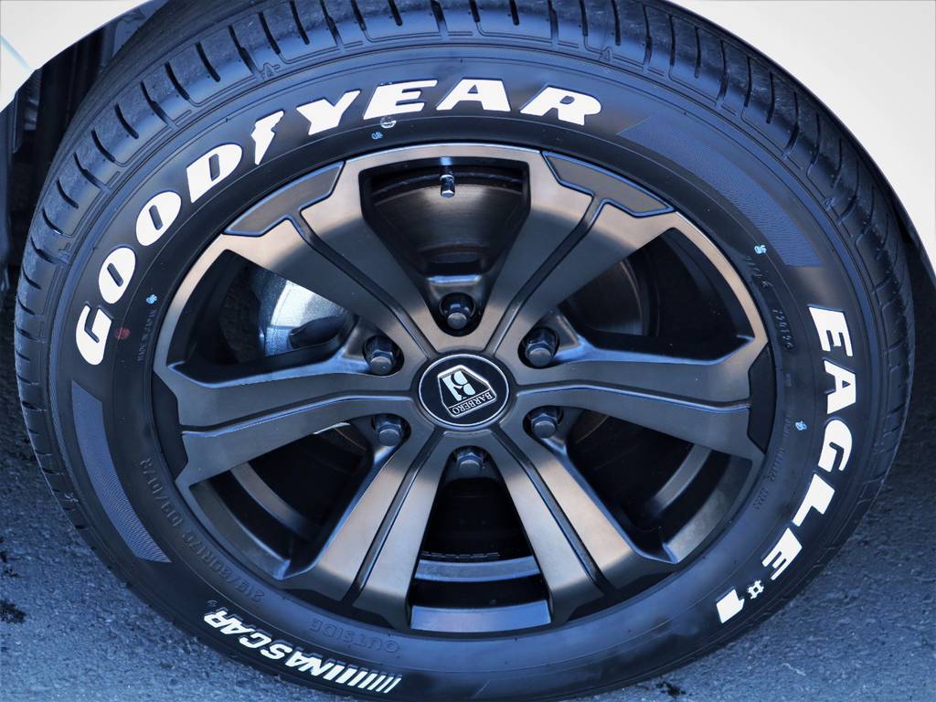 バルベロ１７インチアルミホイール、国産グットイヤータイヤ！