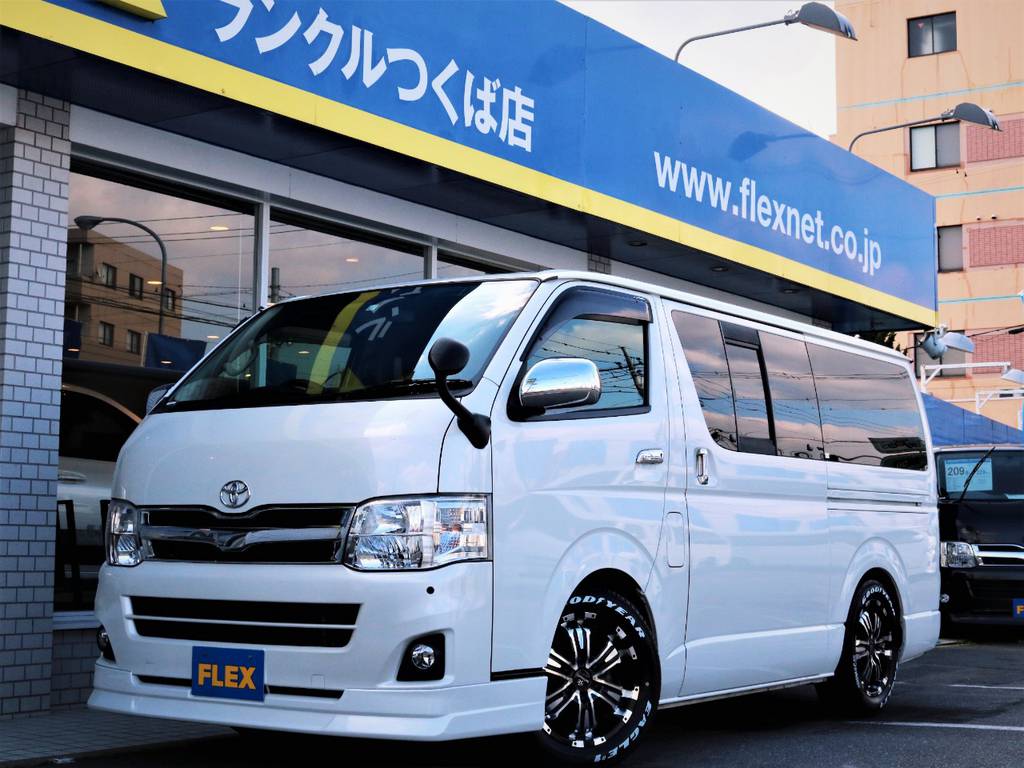 平成２２年ハイエースＶスーパーＧＬ５人乗り２ＷＤガソリン車！ベッドキットパッケージ！が完成！