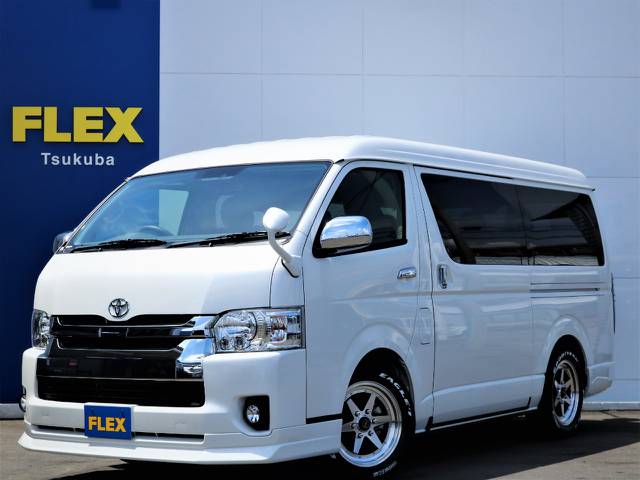 新車ハイエースＷ「ＧＬ」１０人乗り４ＷＤガソリン車！人気のライトカスタム！