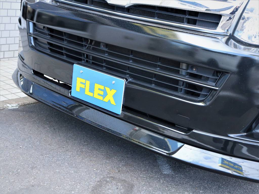 ＦＬＥＸオリジナルデルフィーノラインフロントスポイラー！