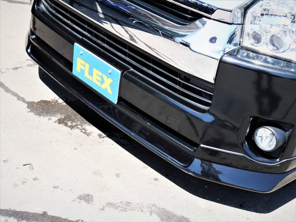 ＦＬＥＸデルフィーノラインフロントスポイラー！
