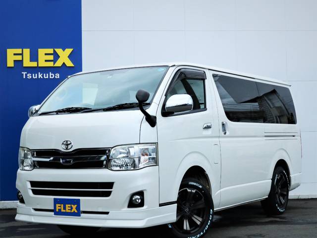 平成２３年ハイエースＶスーパーＧＬ５人乗り４ＷＤディーゼル車！買取直販の綺麗なワンオーナー！
