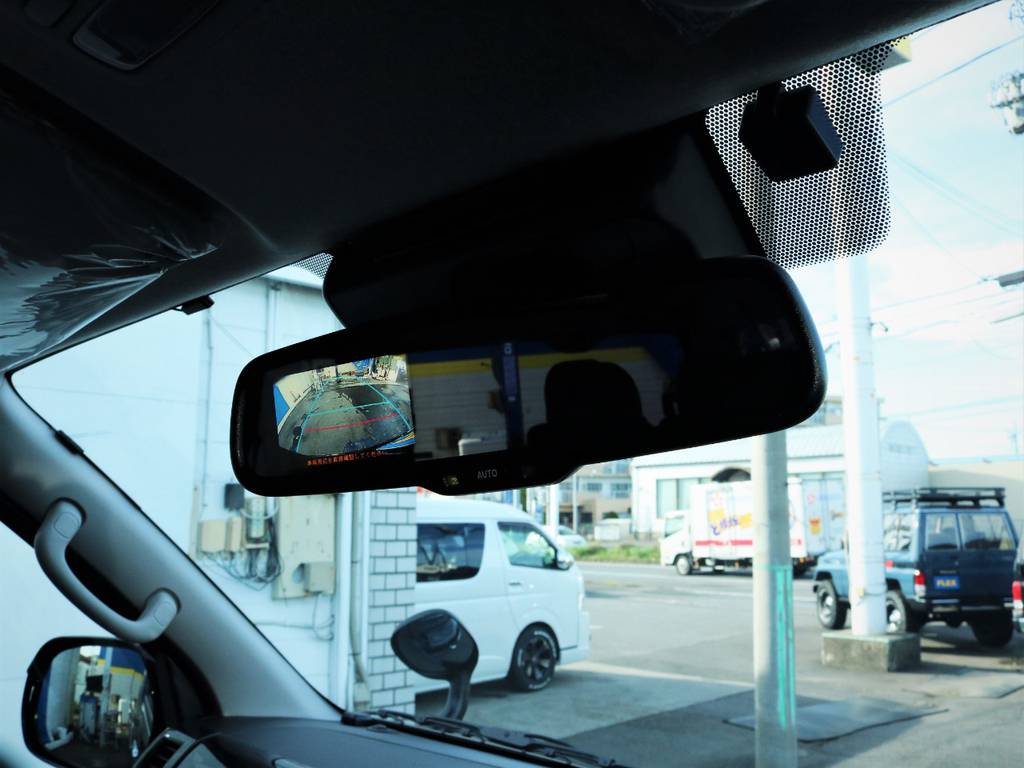 メーカーオプション「バックカメラ」！