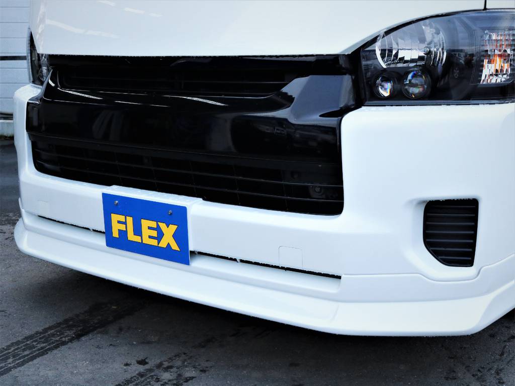 ＦＬＥＸオリジナルデルフィーノラインフロントスポイラー！