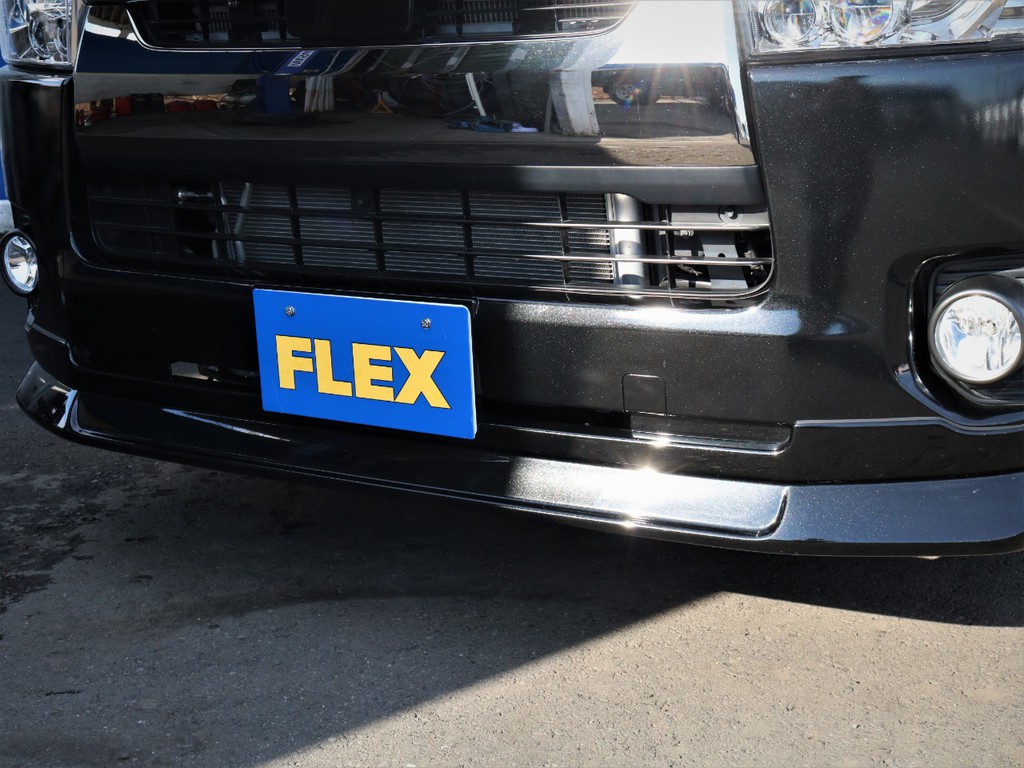 FLEXオリジナルデルフィーノラインフロントスポイラー！