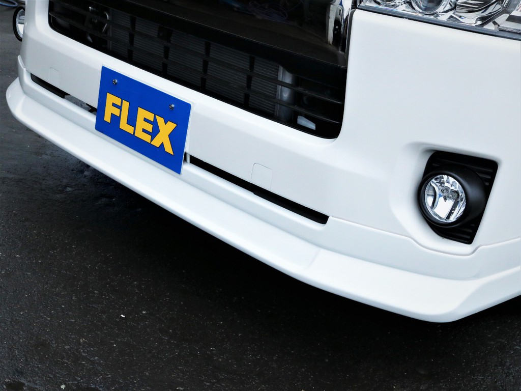 ＦＬＥＸオリジナルデルフィーノラインフロントスポイラー！