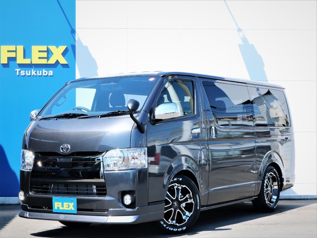 新車ハイエースＶスーパーＧＬ５人乗り２ＷＤディーゼル車！特別仕様車ダークプライム２が入庫！