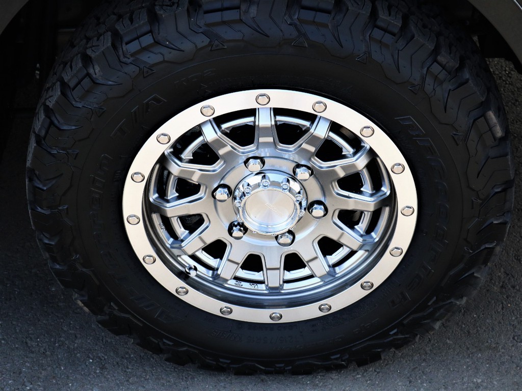 ＥＳＳＥＸ　ＥＸ１５インチアルミホイール、ＢＦグットリッチタイヤ！