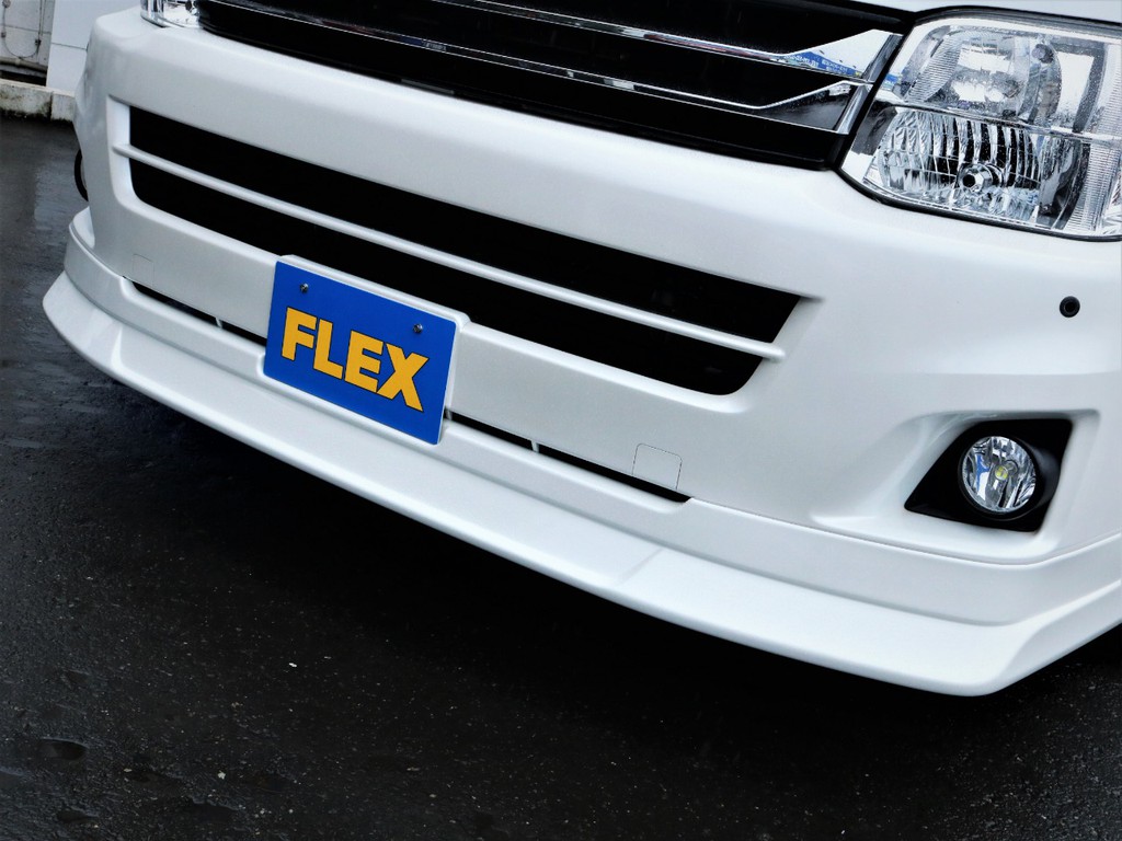ＦＬＥＸオリジナルデルフィーノラインフロントスポイラー！
