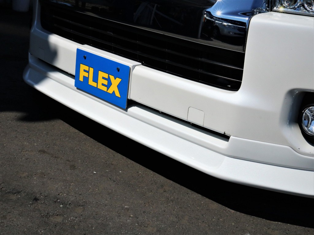 ＦＬＥＸオリジナルデルフィーノラインフロントスポイラー！