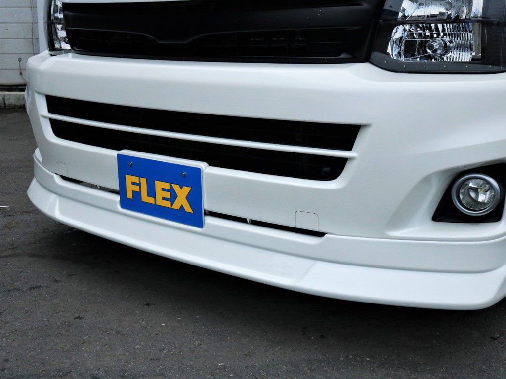 ＦＬＥＸオリジナルデルフィーノラインフロントスポイラー！