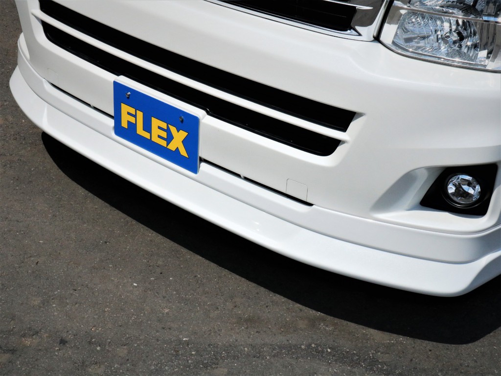 ＦＬＥＸオリジナルデルフィーノラインフロントスポイラー！