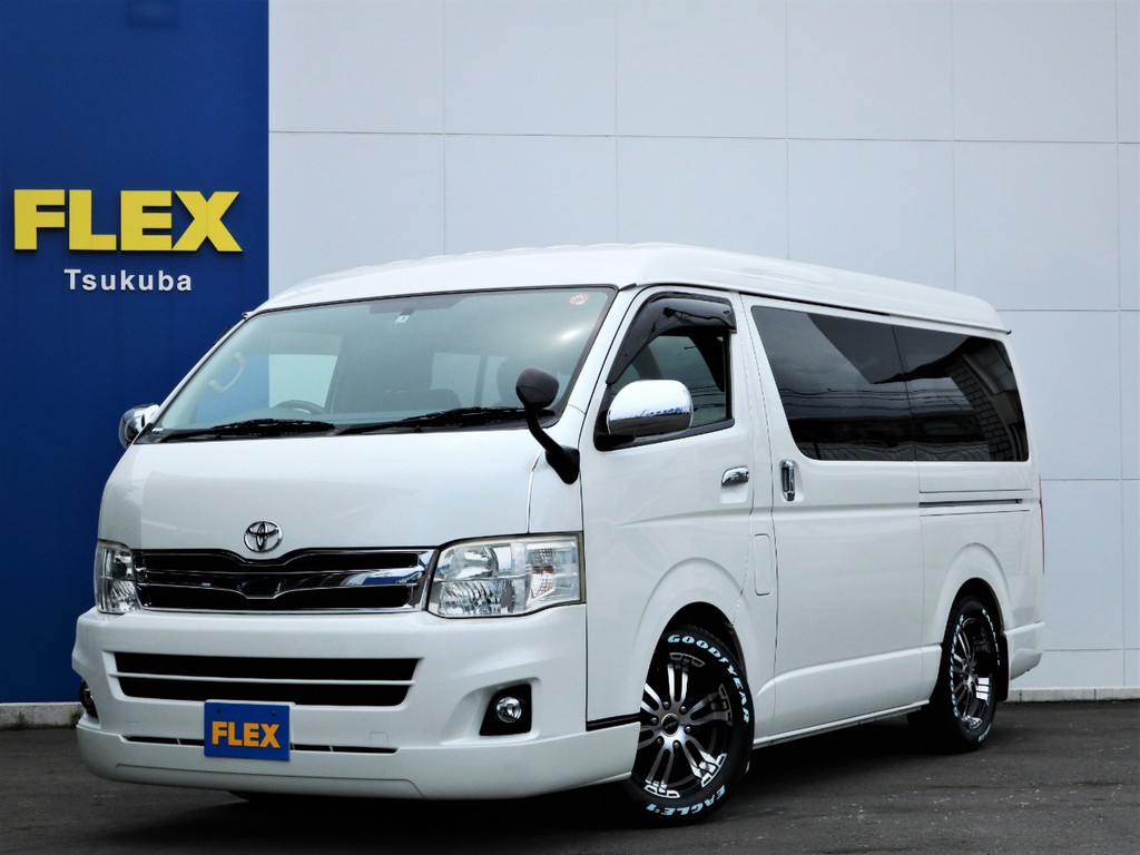 平成２３年ハイエースＷ「ＧＬ」１０人乗り２ＷＤガソリン車！買取直販の綺麗な一台が入庫！