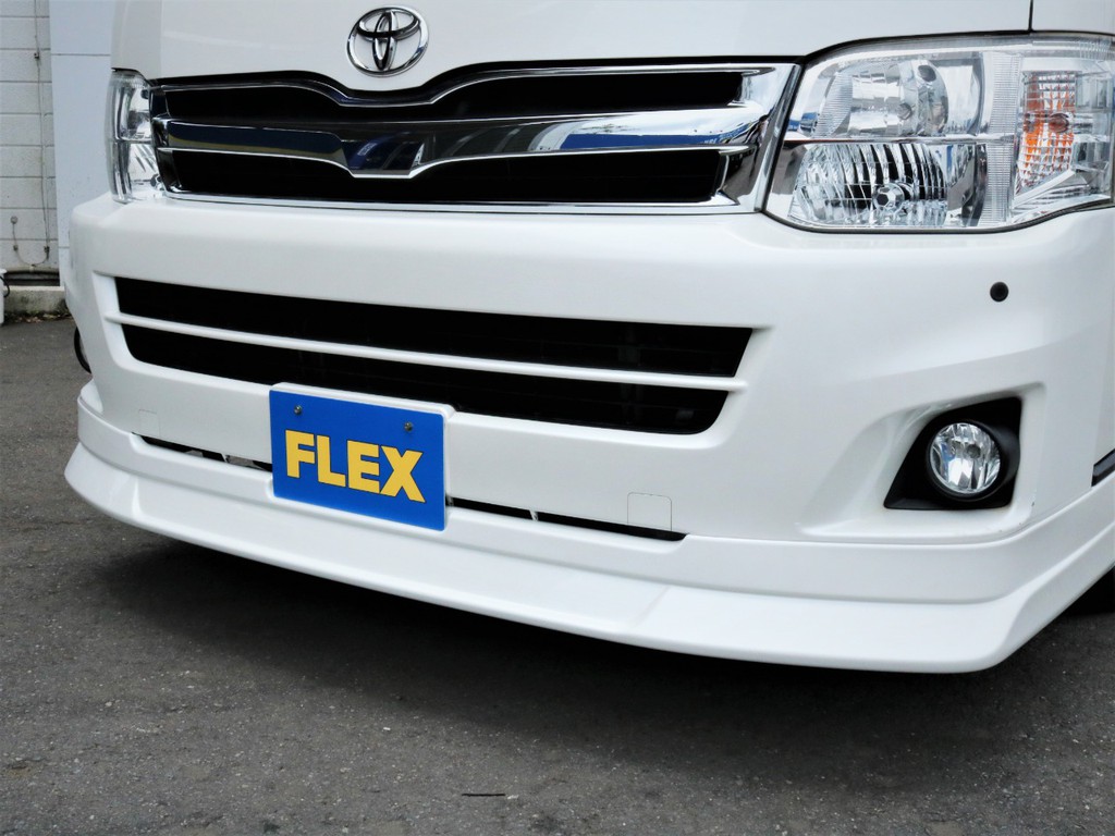 ＦＬＥＸオリジナルデルフィーノラインフロントスポイラー！