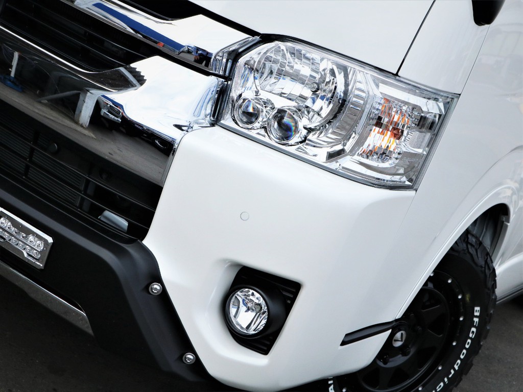 夜間走行に便利なＬＥＤヘッドライト！