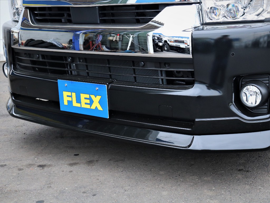 ＦＬＥＸオリジナルデルフィーノラインフロントスポイラー！