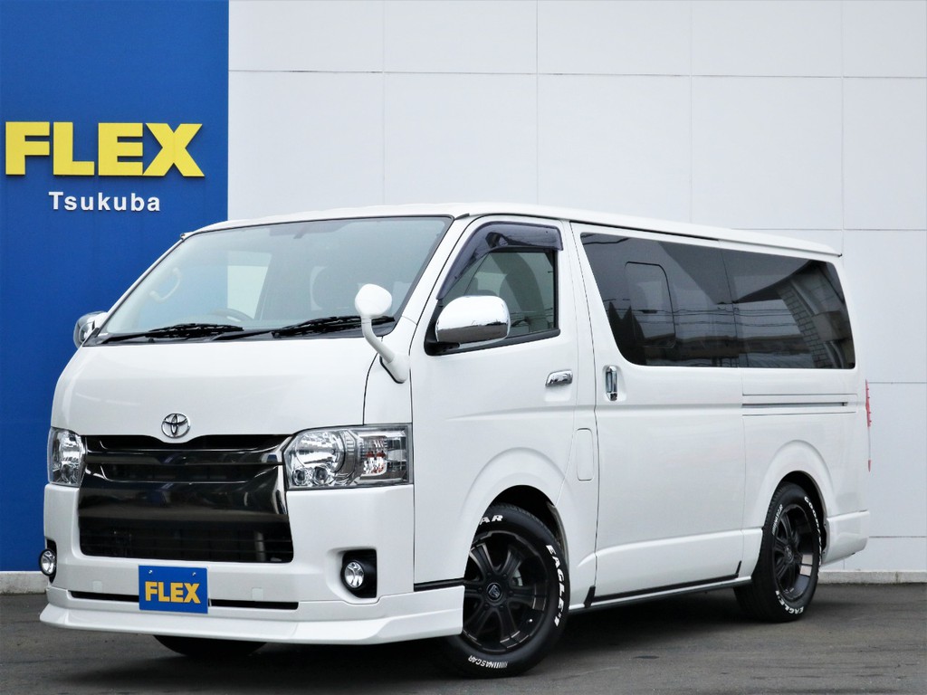 平成３０年ハイエースＶスーパーＧＬ５人乗り４ＷＤディーゼル特別仕様車ダークプライムが入庫！