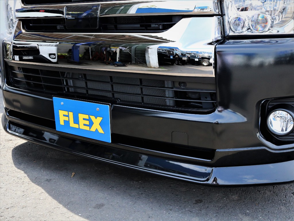 ＦＬＥＸオリジナルデルフィーノラインフロントスポイラー！