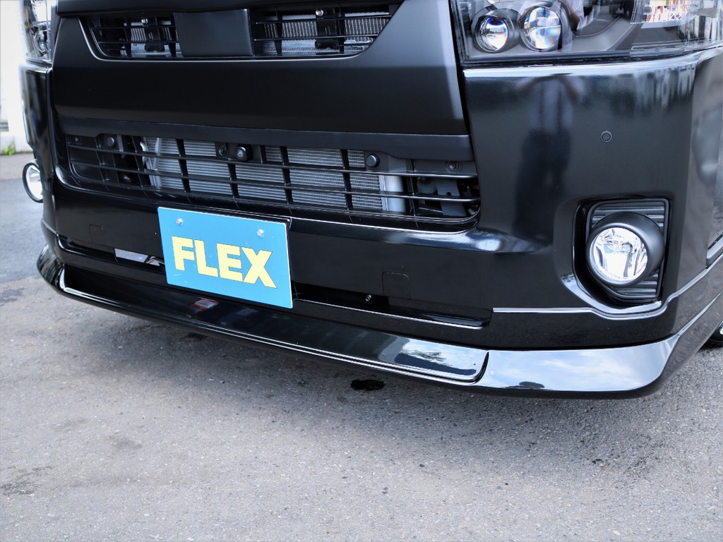 ＦＬＥＸオリジナルデルフィーノラインフロントスポイラー！