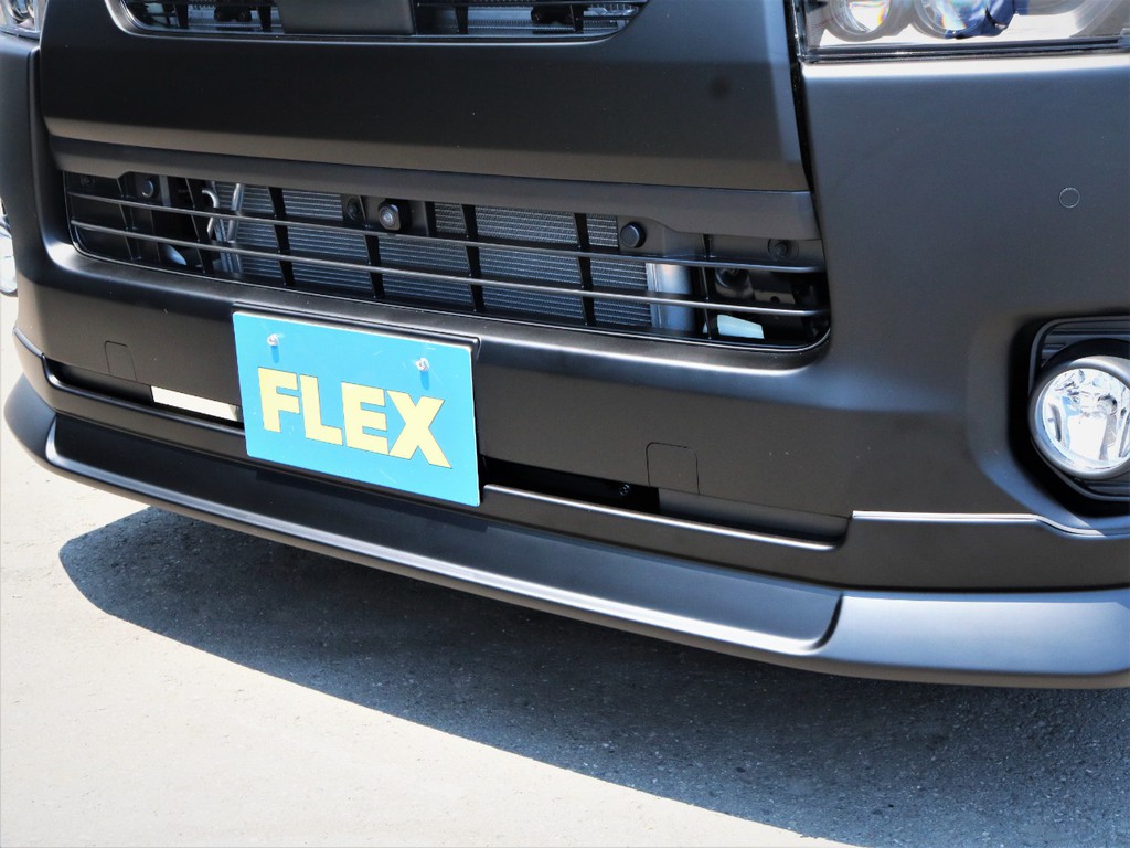 ＦＬＥＸオリジナルデルフィーノラインフロントスポイラー！